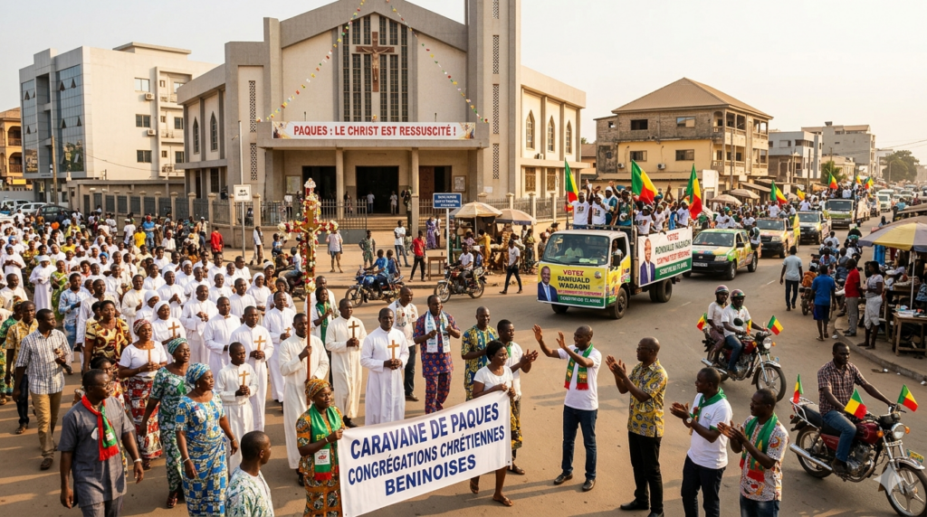 Benin’s harmonious blend: easter celebrations and election campaigns converge