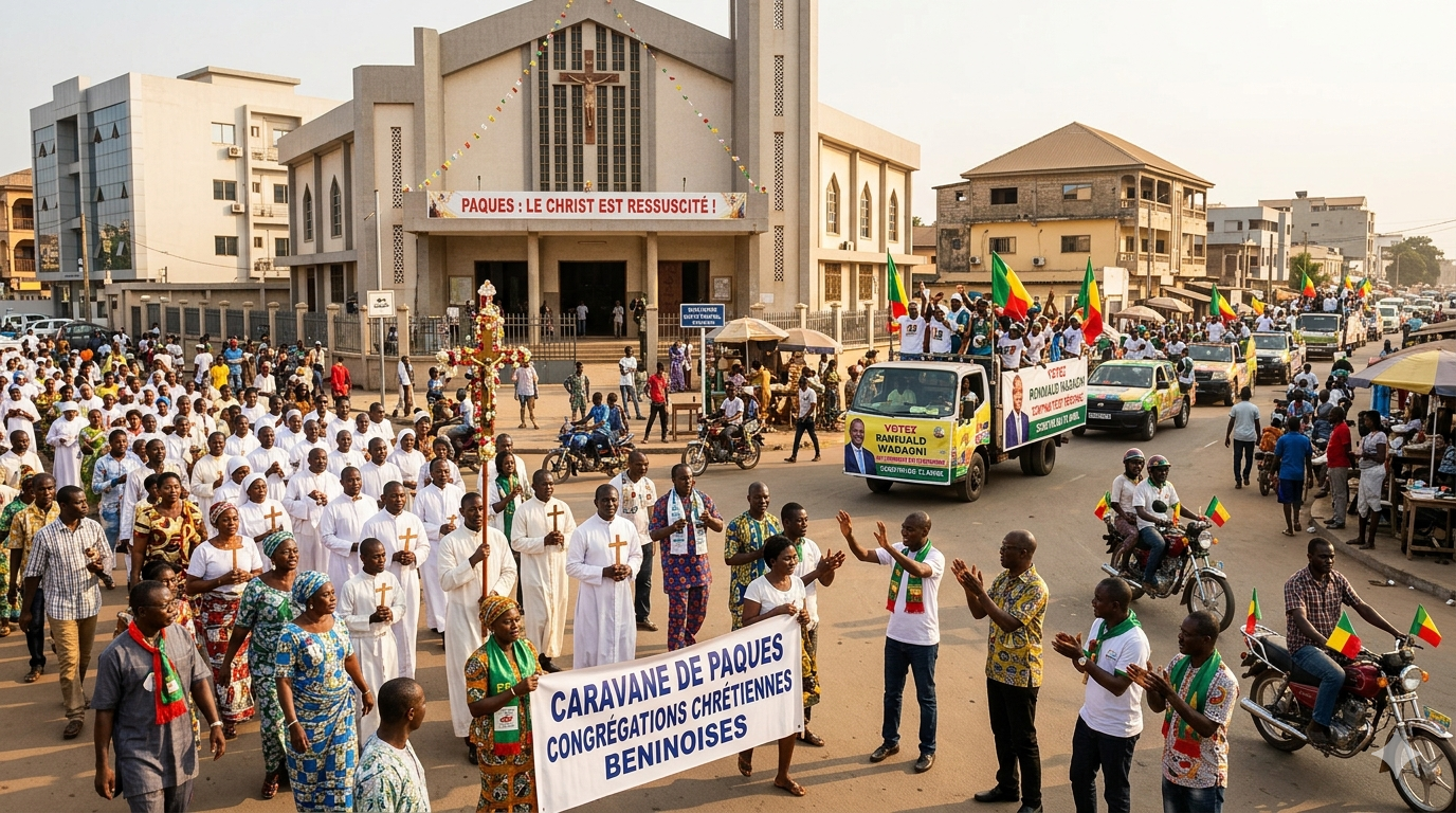 Benin’s harmonious blend: easter celebrations and election campaigns converge