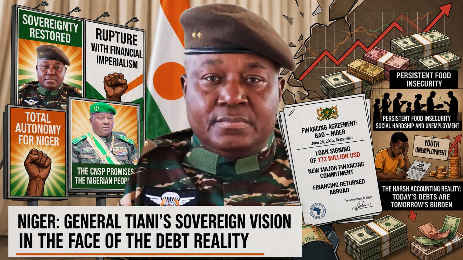 Niger’s sovereignist illusion clashes with debt reality under general Tiani