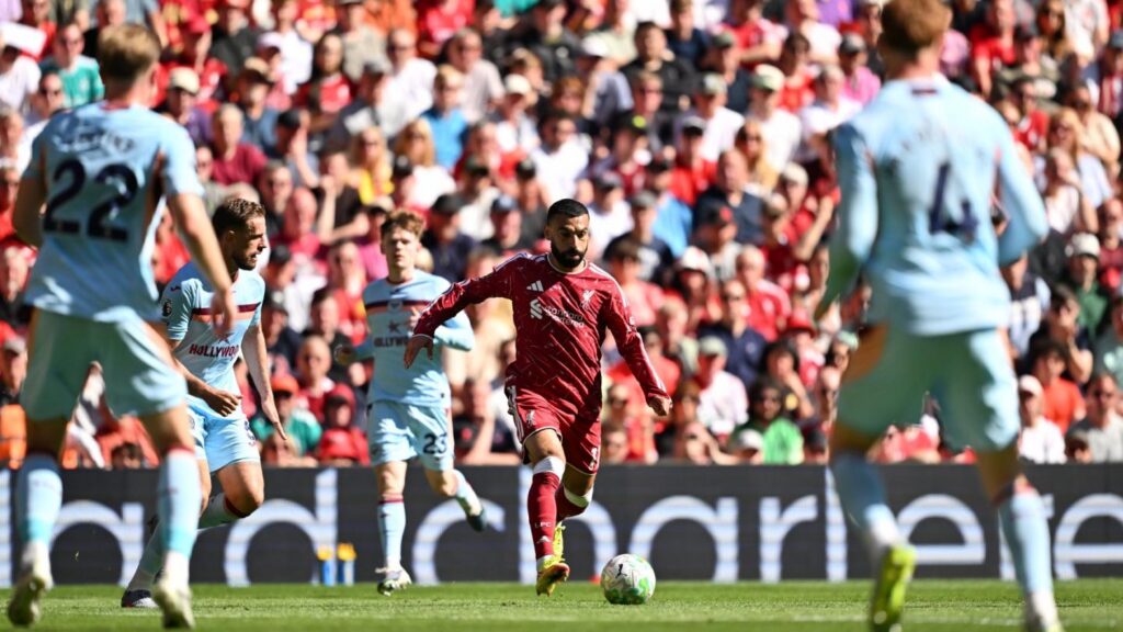 Liverpool secures champions league spot with draw against Brentford