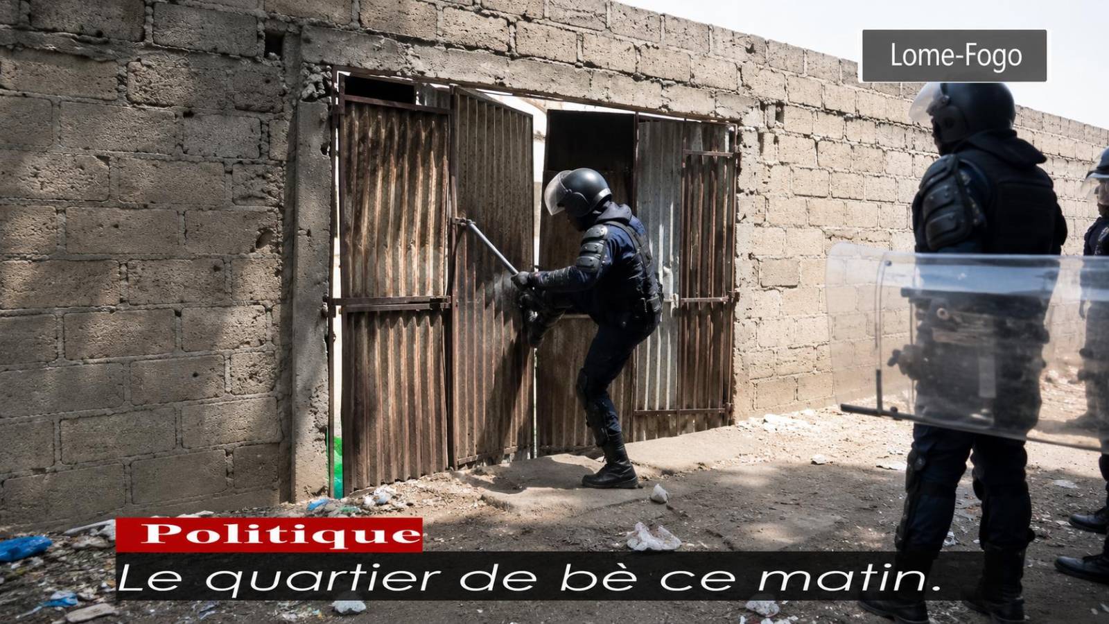Togo: when military repression leads to home invasions and violence