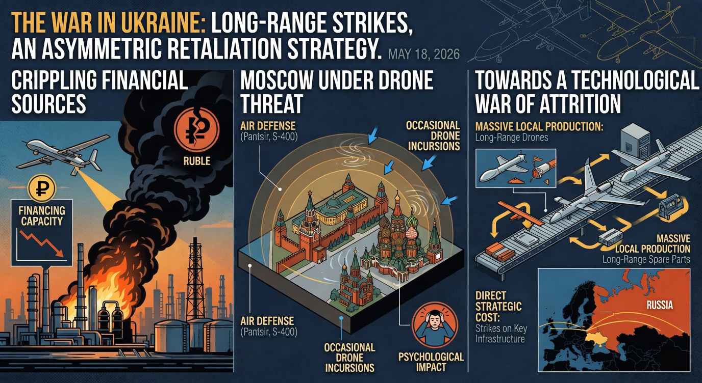 Ukraine’s asymmetric long-range strikes target russian infrastructure
