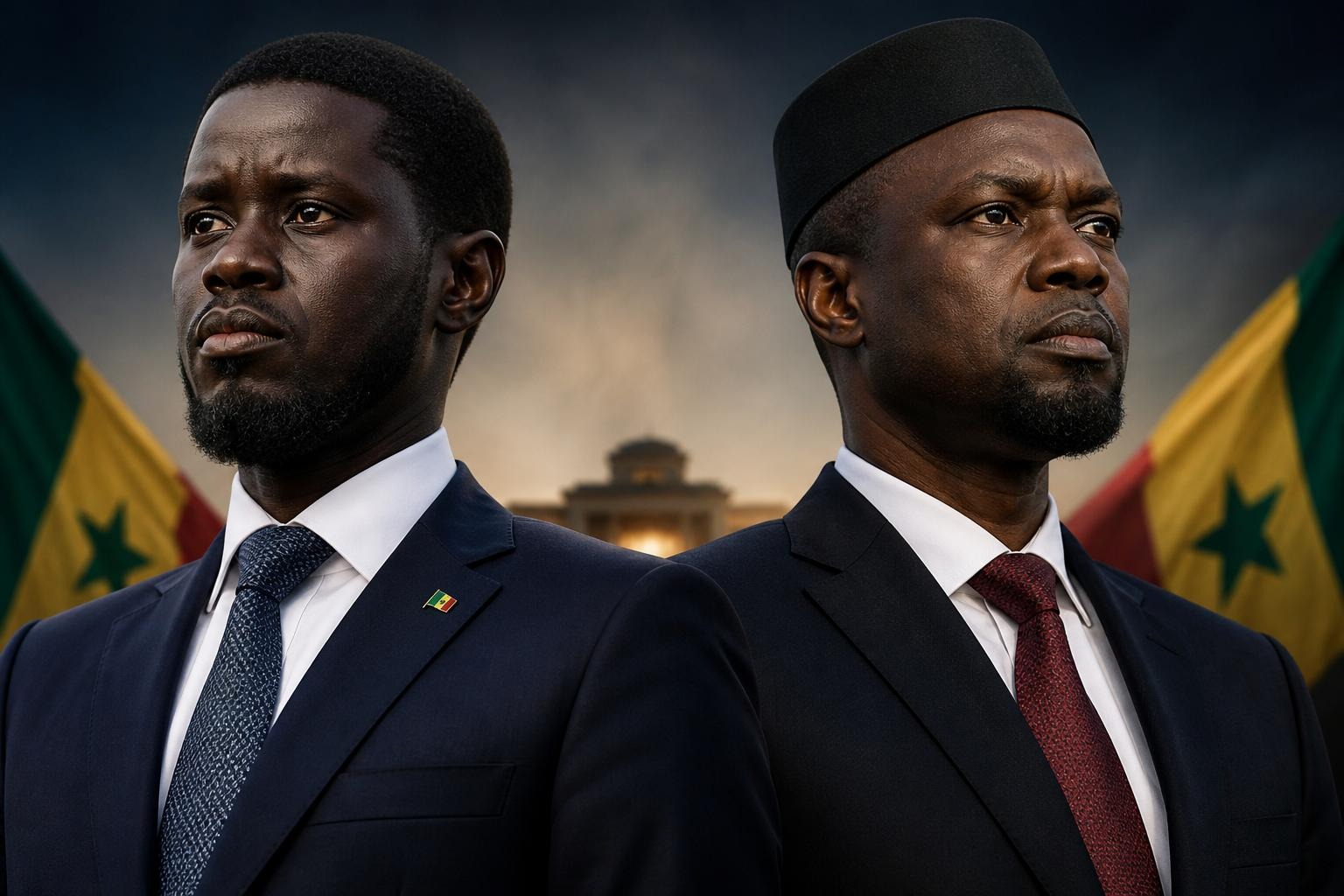 Senegal politics: diomaye faye asserts authority over sonko amid growing tensions