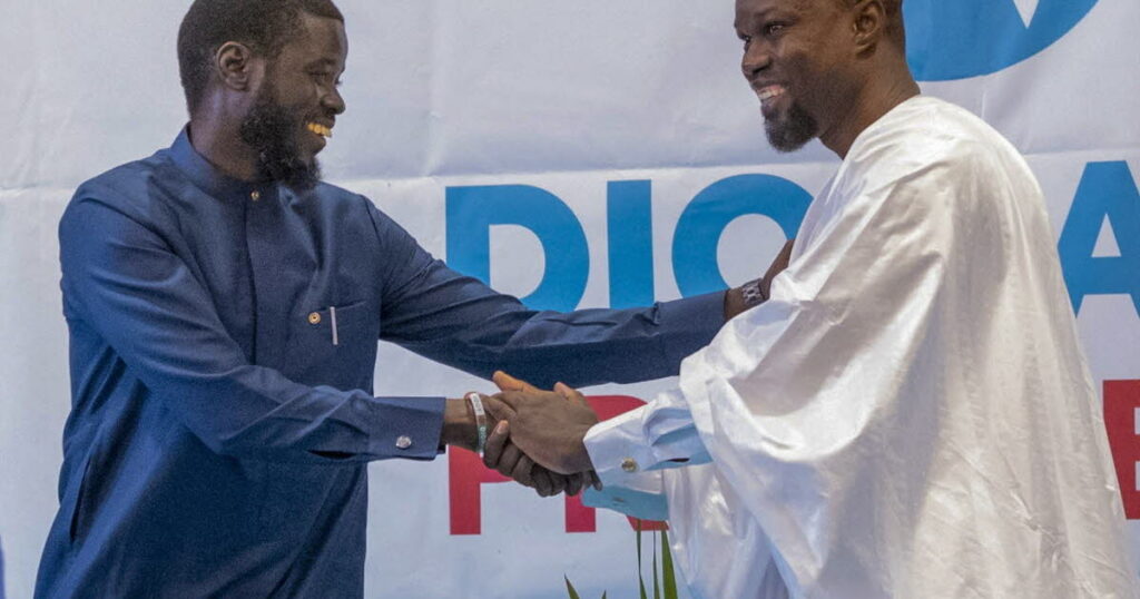 Senegal’s political landscape shifts as president faye dismisses prime minister sonko