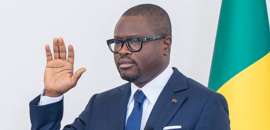 Benin romuald wadagni sworn in as president after talon era