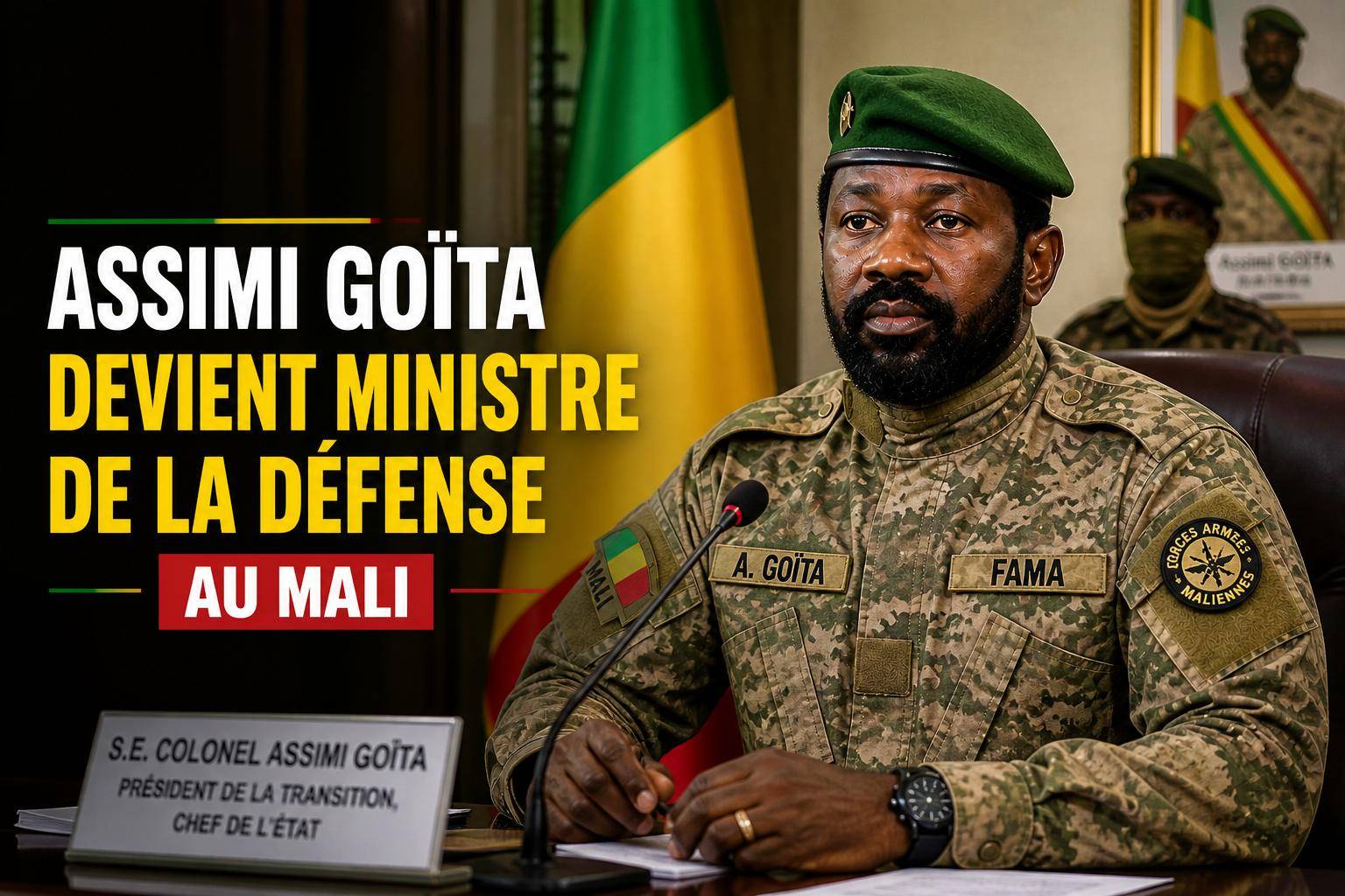Mali’s defence takeover by assimi goïta deepens crisis after Kidal collapse
