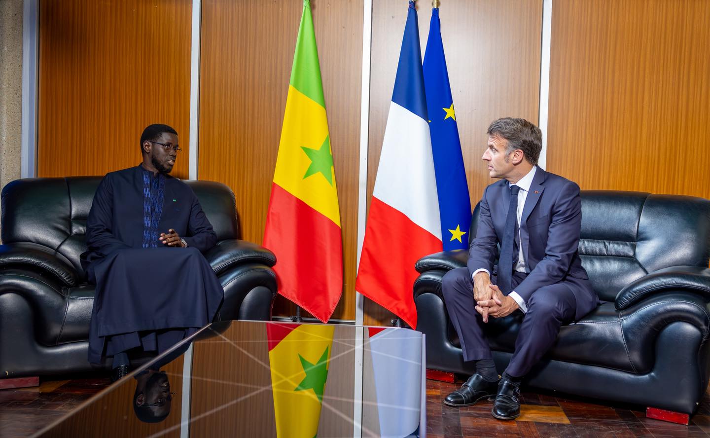 Senegal-France ties highlighted in Nairobi meeting between Diomaye Faye and Macron