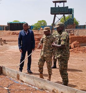 Soldiers in action