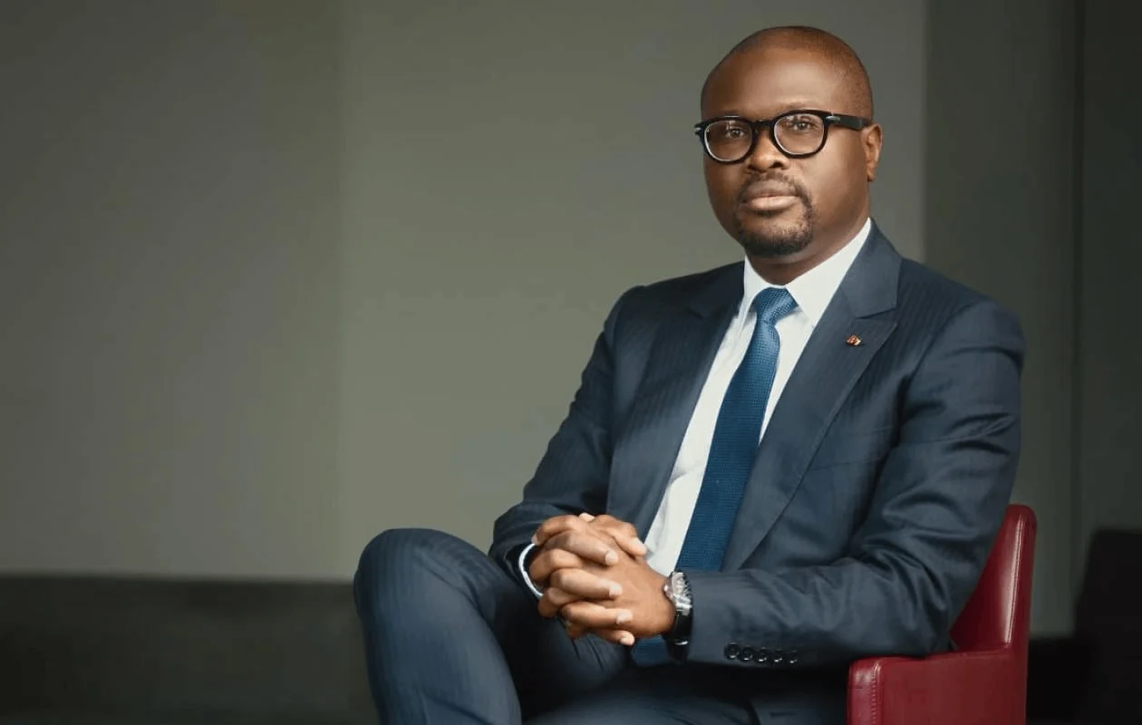 Portrait du nouveau président du Bénin, Romuald Wadagni. Chân dung tân Tổng thống Benin Romuald Wadagni. (Nguồn: Seneweb)