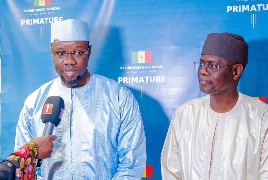 Senegal government handover ceremony