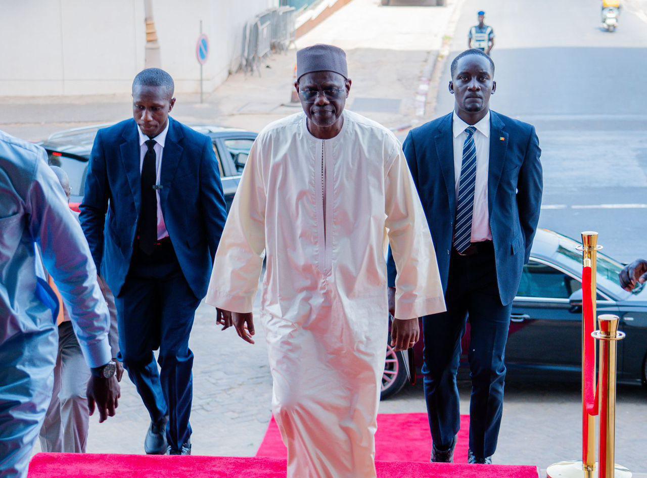 Senegal Prime Minister handover photos