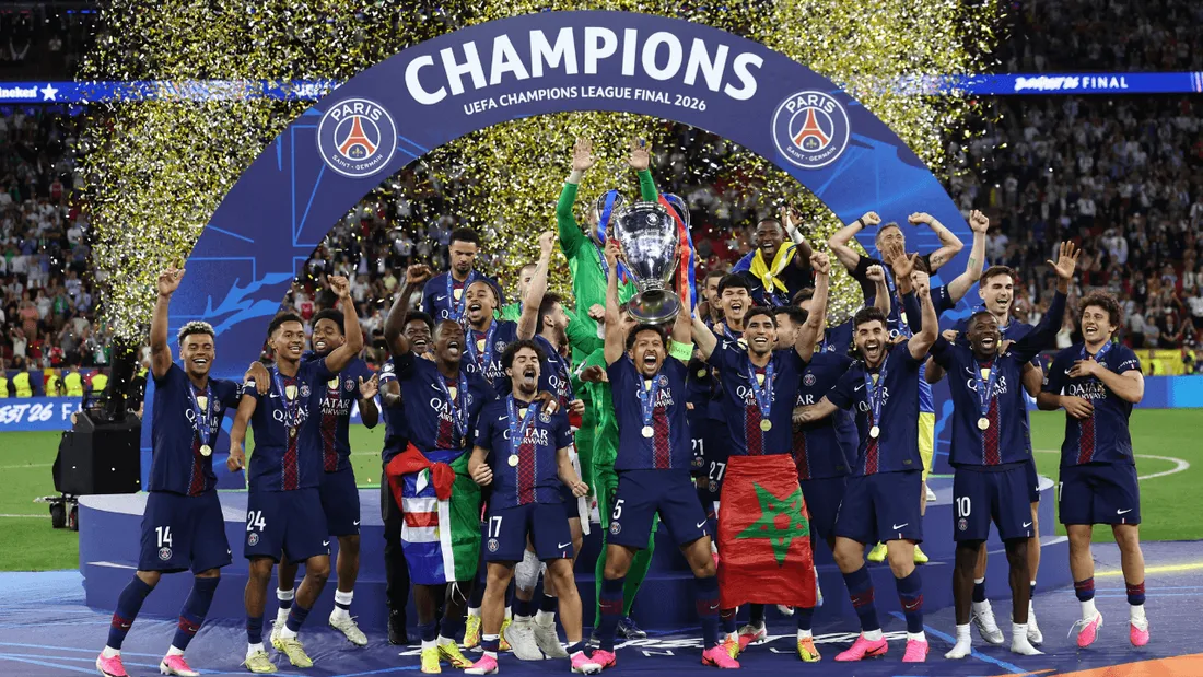 The PSG players lifted the big-eared Cup for the 2nd consecutive time.