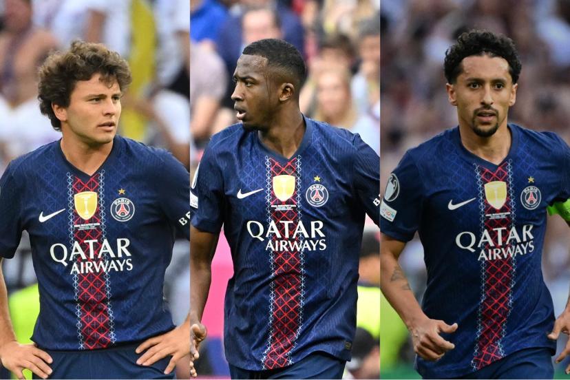 João Neves, Willian Pacho, and Marquinhos earned the top three fan ratings.
