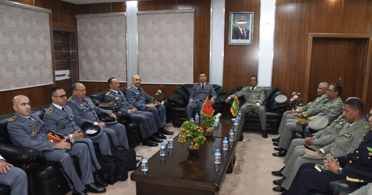 Moroccan military delegation wraps up high-level Mauritania visit