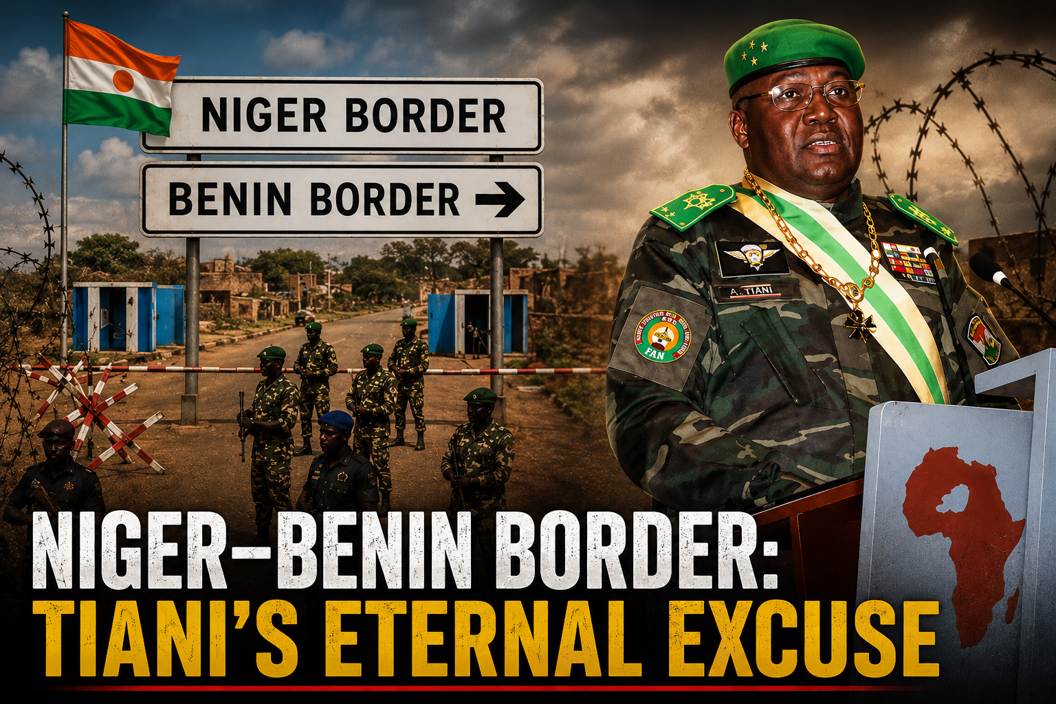 Niger Benin border closure: a political lever under scrutiny