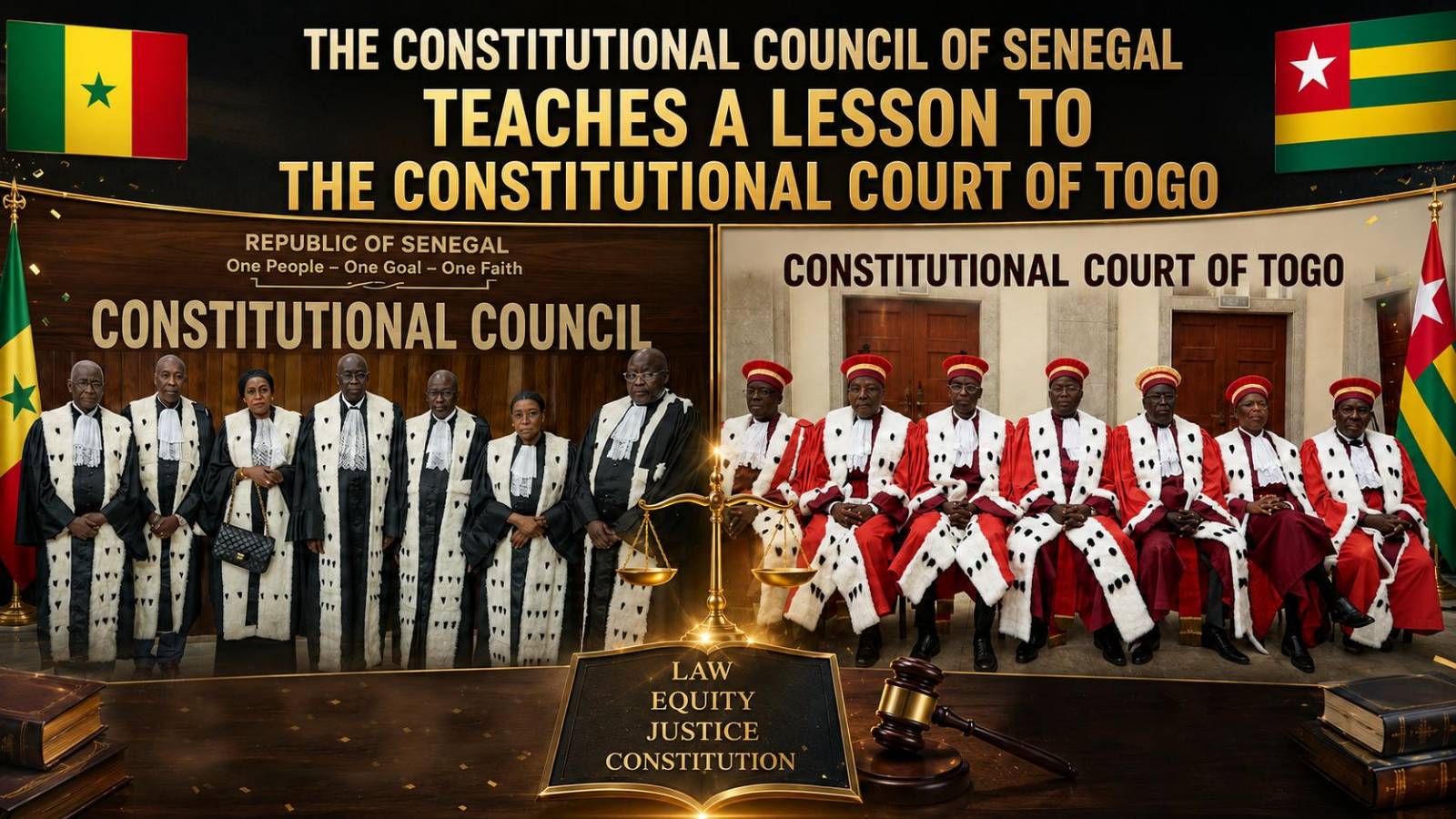 Sénégal and Togo: contrasting visions of constitutional authority