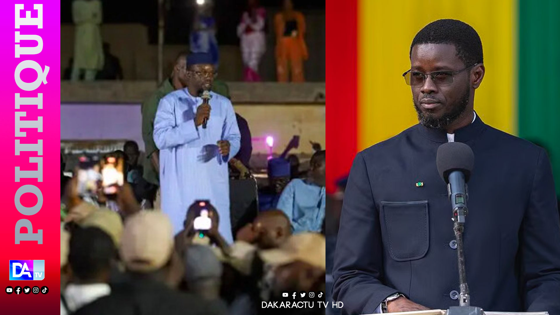 Sénégal: Ousmane Sonko contre Bassirou Diomaye, le sommet de l’État en danger