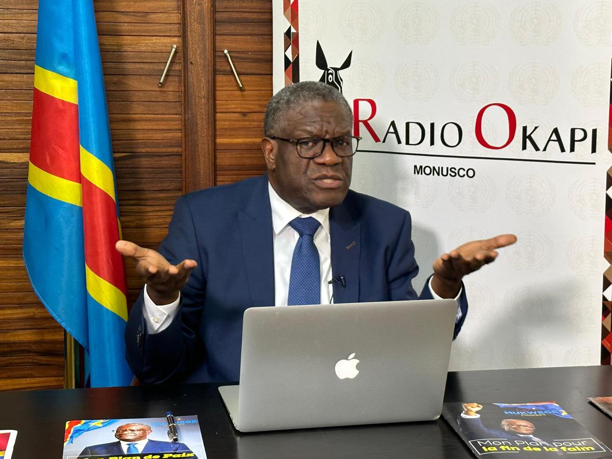 Dr. Denis Mukwege, 2023 presidential candidate
