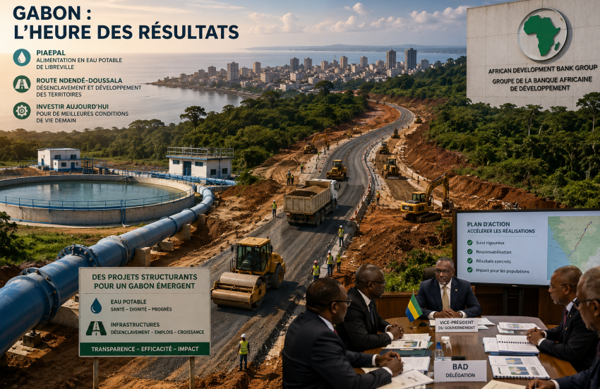 Gabon infrastructure progress