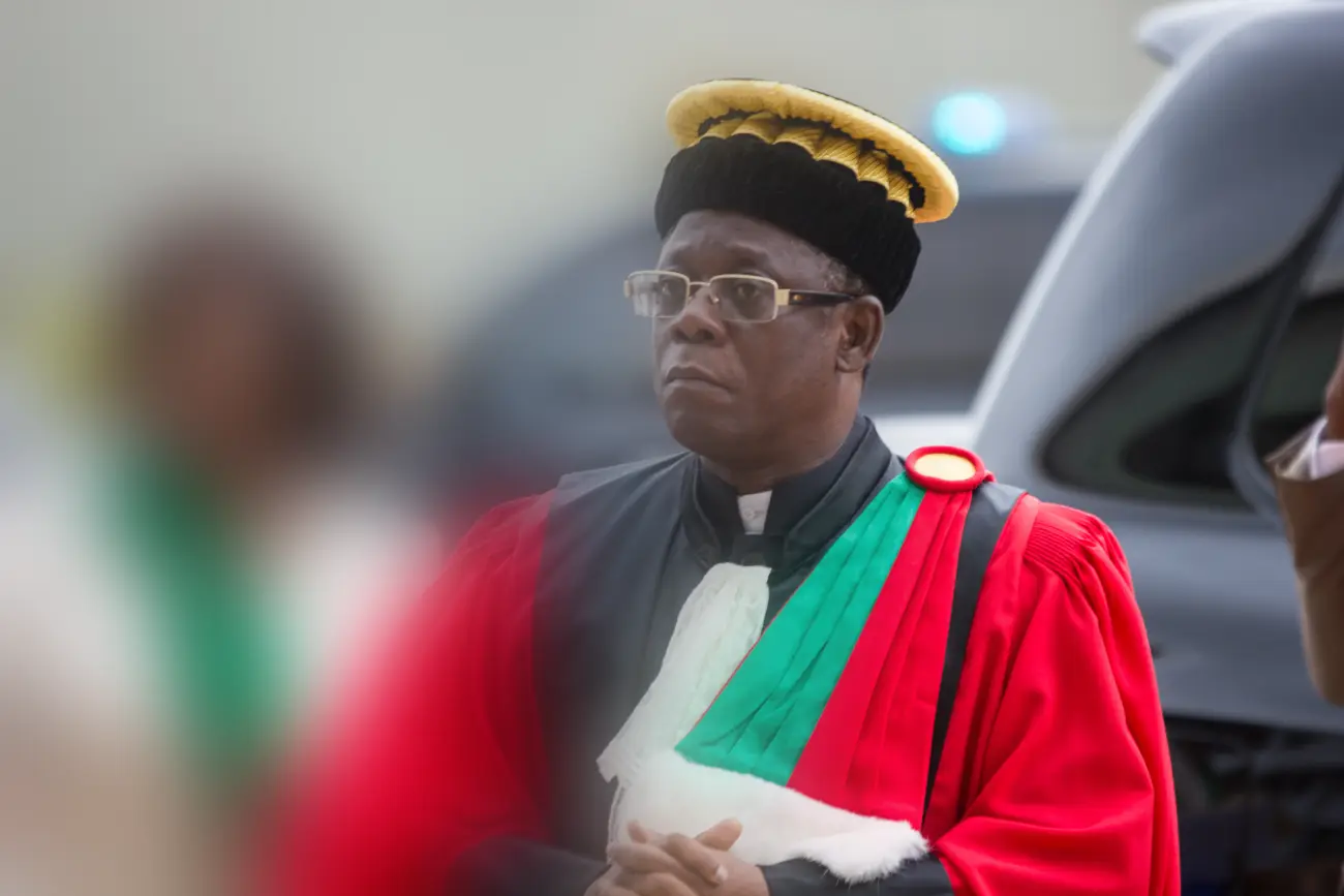 Théodore Holo - former constitutional court president