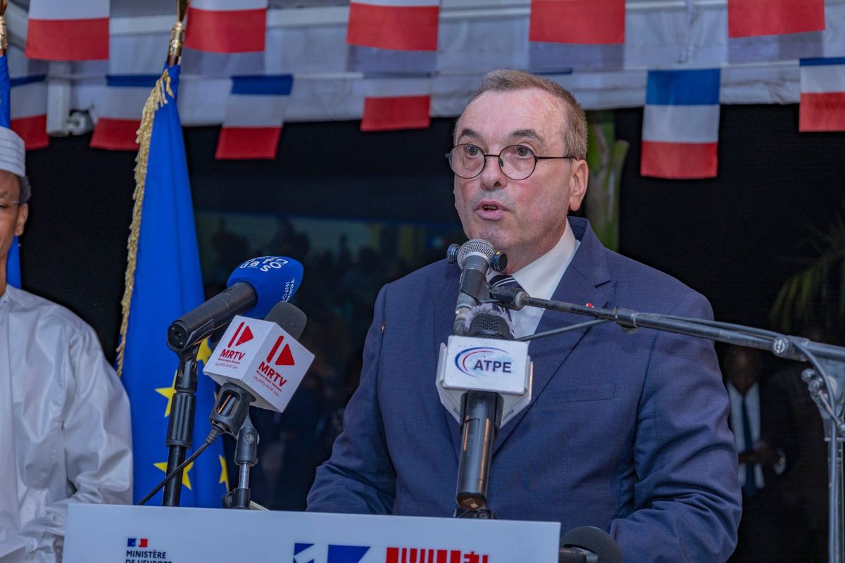 French national day celebration in N'Djamena