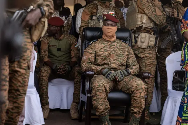 Burkina Faso’s military leader has banned political parties and elections