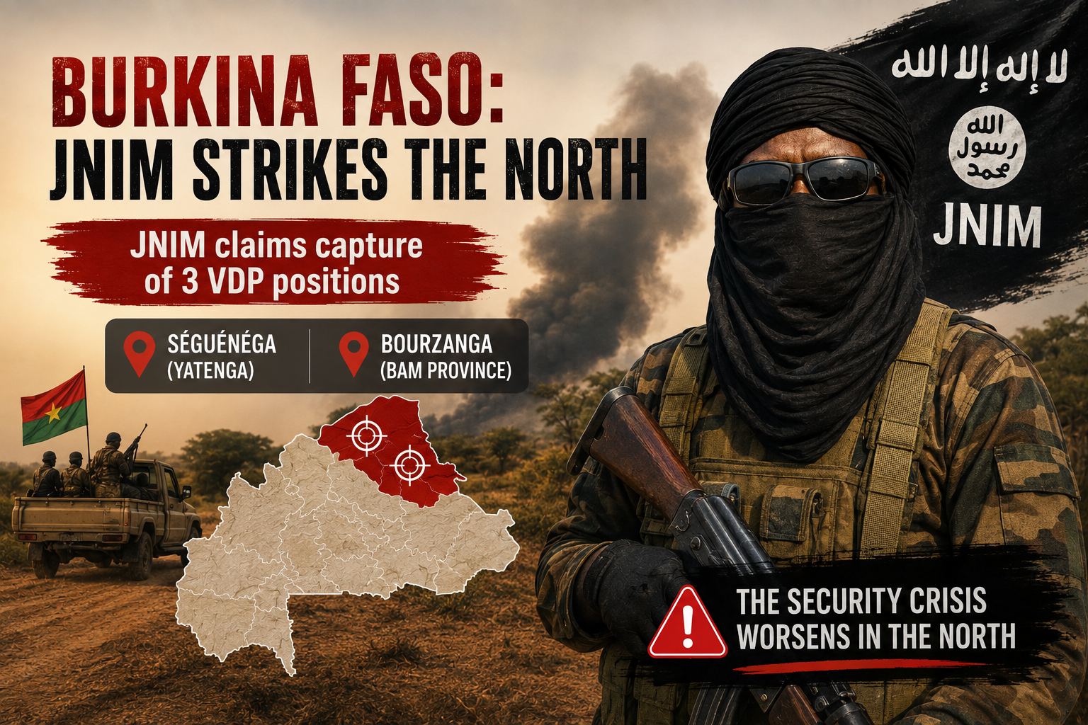 security crisis in Burkina Faso: assessing the impact of jinim attacks and state response