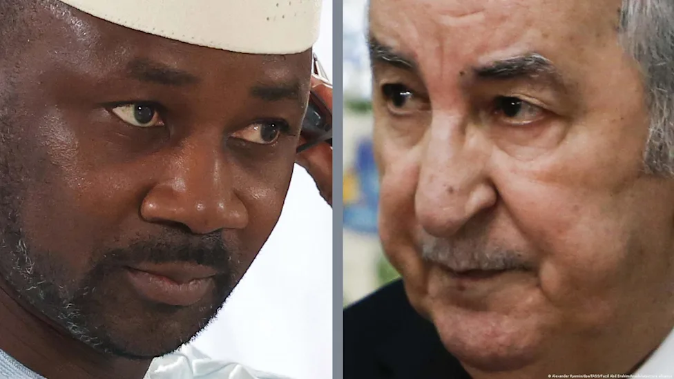 Diplomatic meeting between Malian and Algerian officials