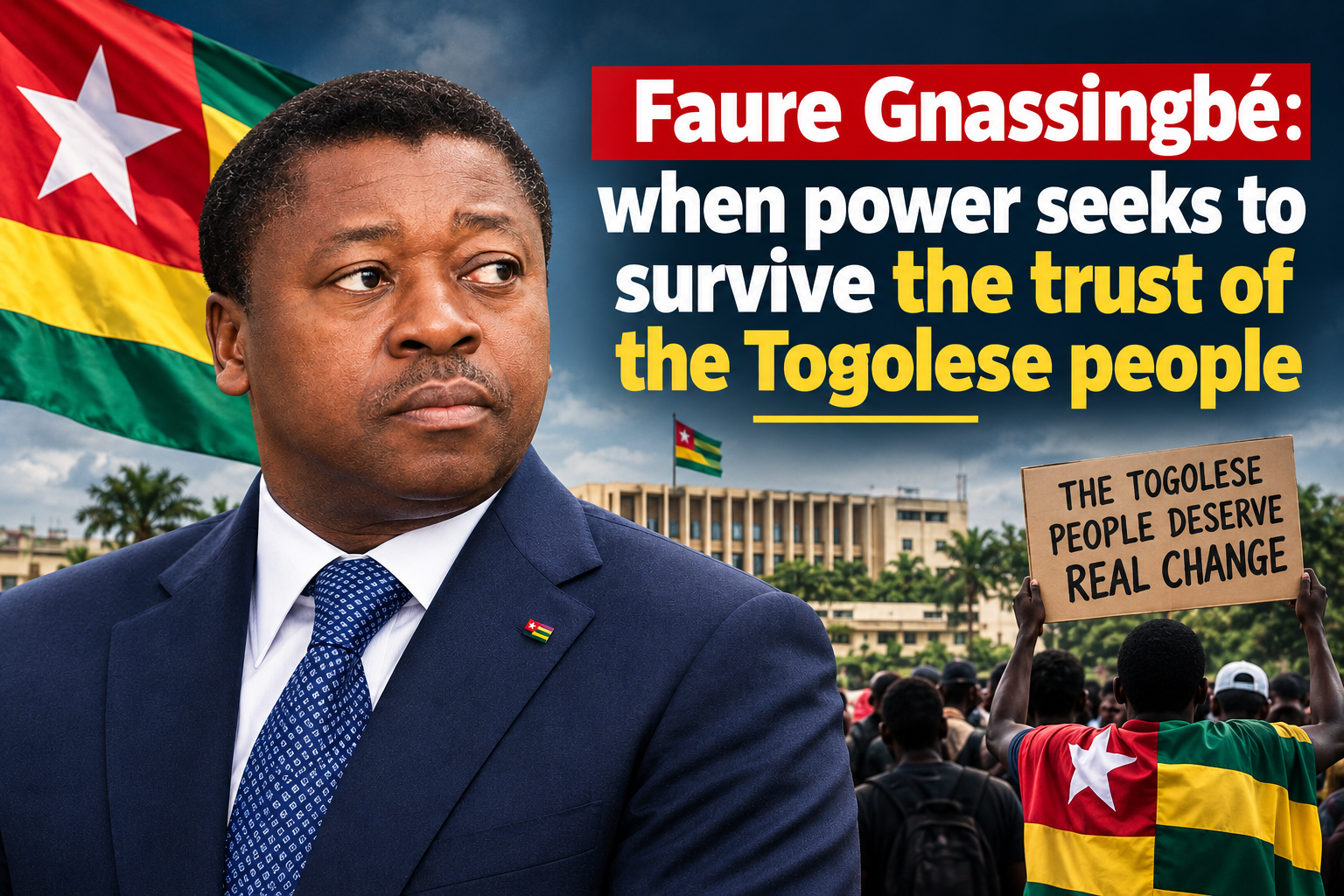 Au Togo, la longévité de Faure Gnassingbé à l’épreuve de la confiance populaire