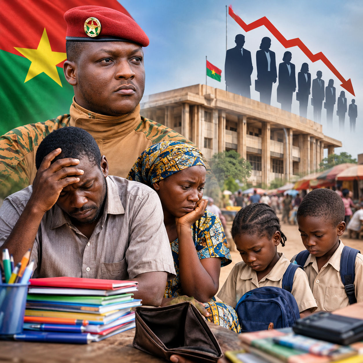 Burkina Faso: shrinking civil service payroll exacts a heavy toll on households and local economies