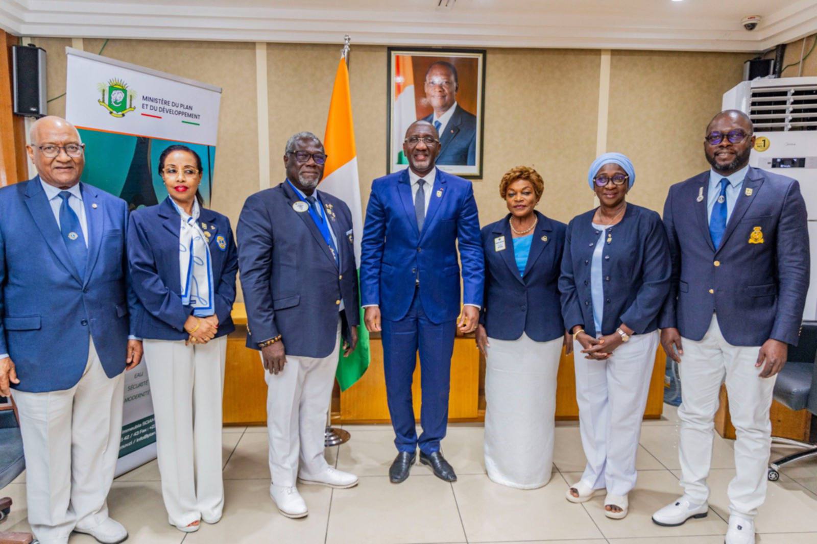Lions club governor begins Côte d’Ivoire tour, pledges pnd support