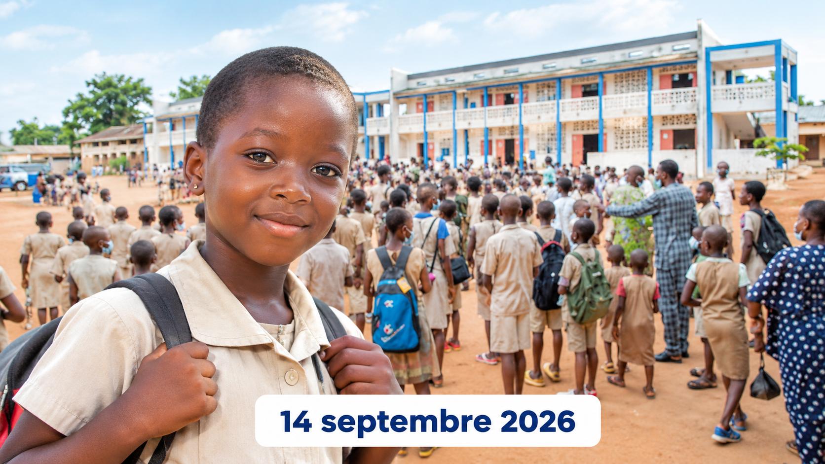 Benin back to school: classes reopen nationwide on 14 september 2026