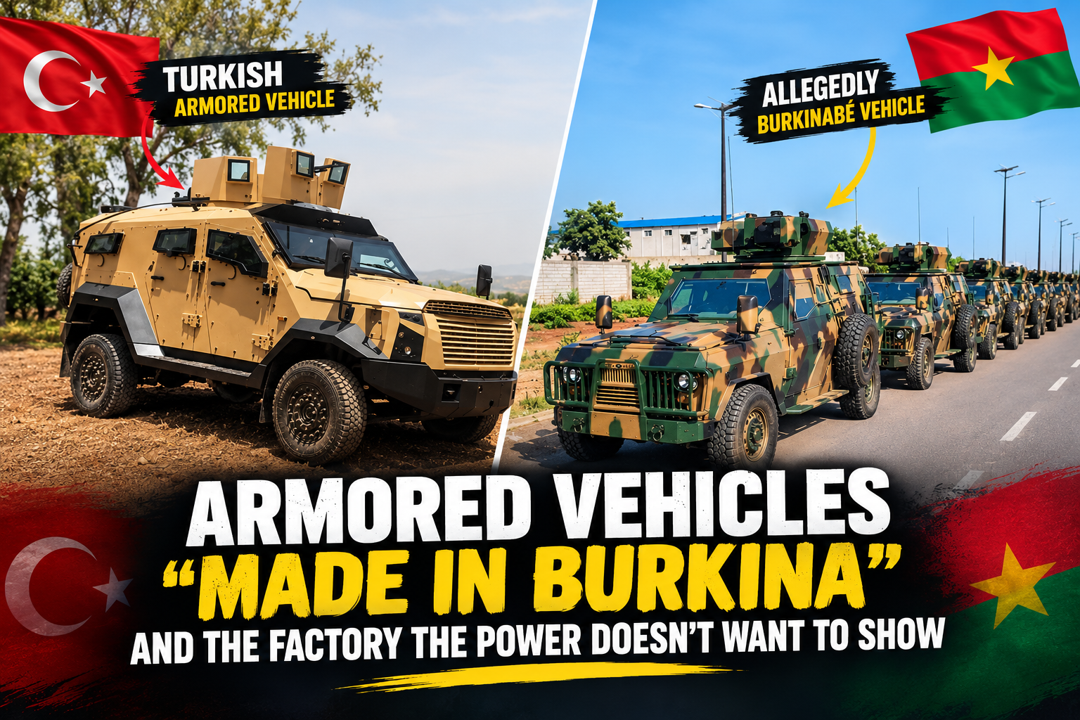 Nanga armoured vehicles: Burkina Faso’s ‘made in Burkina’ claim sparks national debate as questions mount
