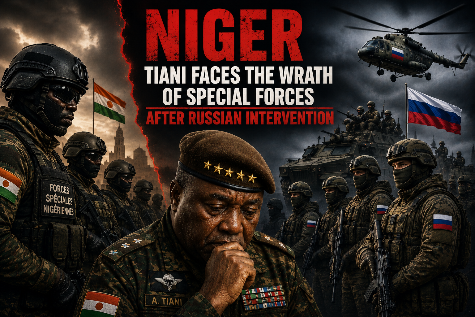 Niger: Tiani faces discontent within special forces after Russian intervention