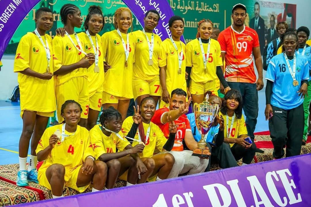 Why are Bénin’s amazones celebrating a historic handball triumph in Ouagadougou?