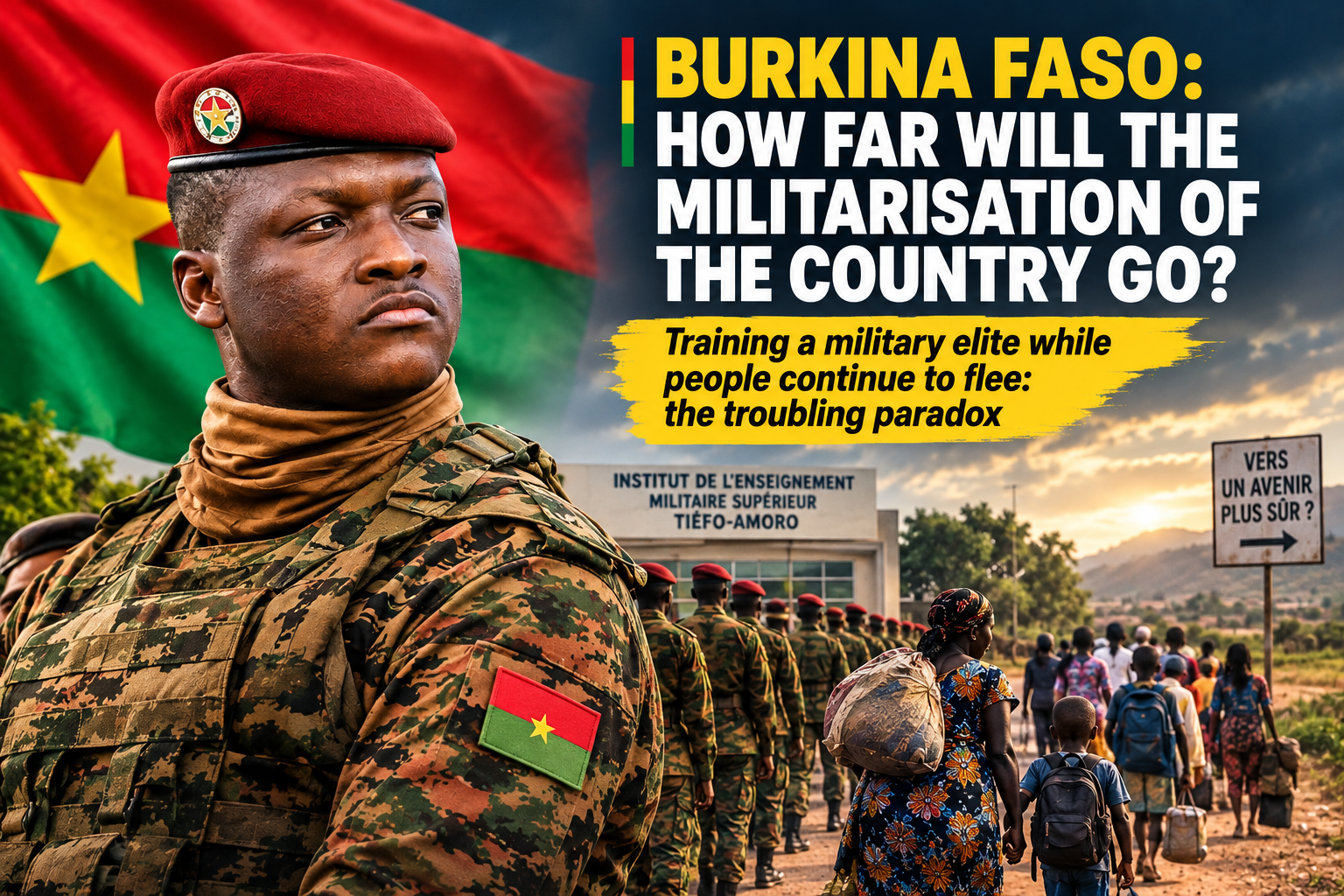 Burkina Faso’s militarisation debate: what the fallout means for displaced citizens