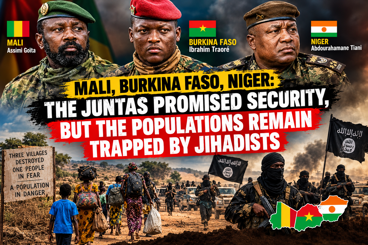 Can military juntas in the Sahel deliver real security despite jihadist turf wars?