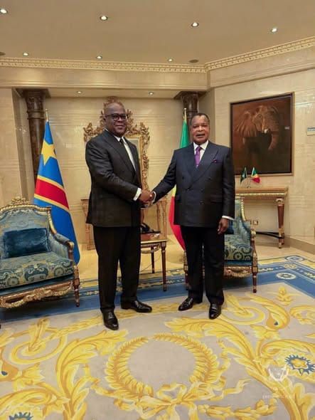 DR Congo and Congo Republic leaders meet in Brazzaville